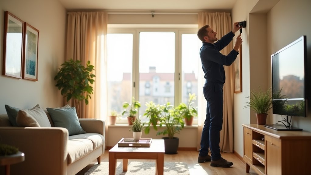 smart security system installation